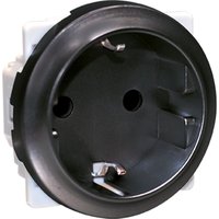 Steckdose 2P+T 16A Schuko - COMETE Farbe Vulcain von EUR OHM