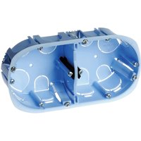 Verteilerdose für Trockenbauwände - 2 Plätze - Ø67/68mm - Abstand 71mm - XL PRO 2 Plätze - Tiefe 50mm Verteilerdose für Trockenbauwände - 2 Plätze - Ø67/68mm - Abstand 71mm - XL PRO 2 Plätze - Tiefe 50mm von EUR OHM