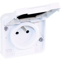 Zusammensetzbare 2P+T-Steckdose IP55 - oxxo Weiß von EUR OHM