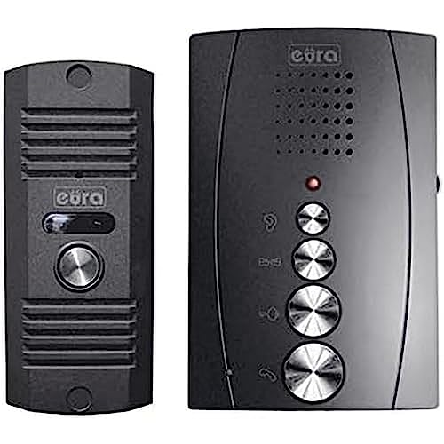 EURA Türsprechanlage Gegensprechanlage Eura Adp-12A3 Invito Graphit Freisprechstelle 4 Draht EURA Türsprechanlage Gegensprechanlage Eura Adp-12A3 Invito Graphit Freisprechstelle 4 Draht von EURA