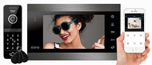EURA C51A100 Videosprechanlage Vdp-00C5 Schwarz von EURA