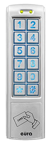 Codeschloss Zugangskontrolle Tastatur Eura Ac-30C7-2 Ausgänge, RFID, Wasserdicht, Hintergrundbeleuchtung Codeschloss Zugangskontrolle Tastatur Eura Ac-30C7-2 Ausgänge, RFID, Wasserdicht, Hintergrundbeleuchtung von EURA