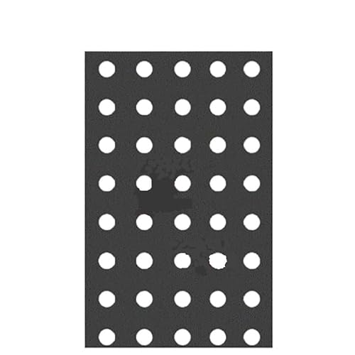EURDFHY Gewächshausfolie 5M ~ 50M 5 Löcher 95cm Breite 0,02mm Schwarz PE Film Garten Gemüse Membran Landwirtschaftliche Aussaat Kunststoff Perforierte Pflanzen Mulchen(0.95MX45M) von EURDFHY