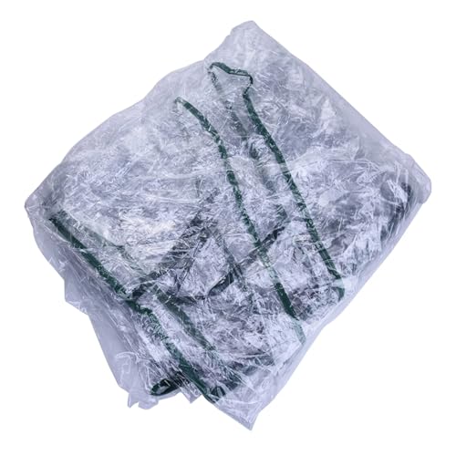 EURDFHY Gewächshausfolie Gartengewächshausabdeckung, Pflanzenabdeckung, 2/3/4/5-stufig, PVC, warm, Pflanzenwachstum, Schutz, Gewächshaus, PVC-Abdeckung ohne Eisengestell(69cm*155cm*49cm) von EURDFHY