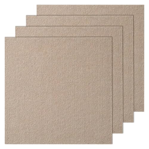 Selbstklebender Teppich 10 Stück Teppichfliesen-Abziehbilder, 45,7 x 45,7 cm, selbstklebend, weich gepolstert, einfache DIY-Installation for Schlafzimmer und Wohnzimmer Selbstklebender Teppich 10 Stück Teppichfliesen-Abziehbilder, 45,7 x 45,7 cm, selbstklebend, weich gepolstert, einfache DIY-Installation for Schlafzimmer und Wohnzimmer von EURDFHY