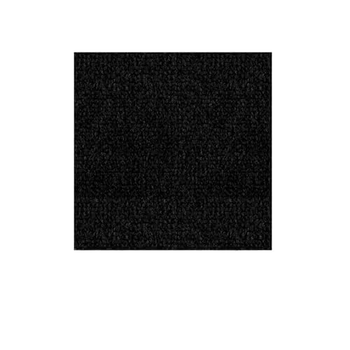 Selbstklebender Teppich 10 stücke Selbst-adhesive Teppich Quadrat 30 * 30cm Peel Und Stick Abnehmbare Aufkleber for DIY Heimtextilien Boden Fliesen(Black) von EURDFHY