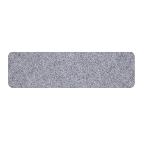 Selbstklebender Teppich 4 Stück rutschfeste selbstklebende Treppenmatten Stufenteppichabdeckung Home Treppenschutzabdeckung Pad Teppiche for Wohnzimmer(GRAY) von EURDFHY