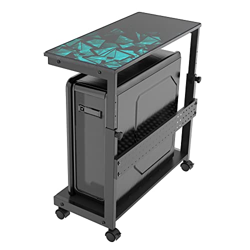 EUREKA ERGONOMIC Höhenverstellbarer Computer Tower Ständer, ATX-Gehäuse CPU Halter PC Ständer, unter Schreibtisch Drucker Cart mit Rollen und Maus Pad, Schwarz EUREKA ERGONOMIC Höhenverstellbarer Computer Tower Ständer, ATX-Gehäuse CPU Halter PC Ständer, unter Schreibtisch Drucker Cart mit Rollen und Maus Pad, Schwarz von EUREKA ERGONOMIC