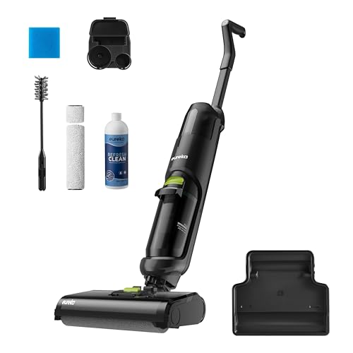 EUREKA NEW400, Nass-& Trockensauger, Schwarz, 120 W, 0.6 liters, 77.6 Dezibel von EUREKA