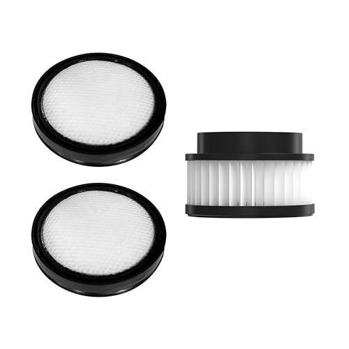 EUREKA Ersatz-HEPA-Filter-Set für NEC370 Akku-Staubsauger (2 Filter und 1 HEPA-Filter) von EUREKA