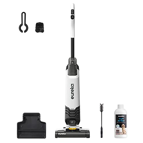 Eureka NEW300 Nass- und Trockensauger, All-in-One Staubsauger Mop mit Doppeltank und selbstreinigendem Design, 7,5m Kabel Leistungsstarker Waschsauger für Haustiere Familie von EUREKA
