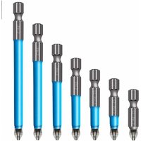 7 punte per cacciavite magnetico, punte per cacciavite elettrico antiscivolo in lega di acciaio industriale con testa a croce / PH2 25-150 mm von EURITECSA