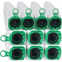 Confezione da 10 sacchetti per aspirapolvere Vorwerk Kobold VB100 VB 100 FP100 FP 100, kit di sacchetti di ricambio von EURITECSA