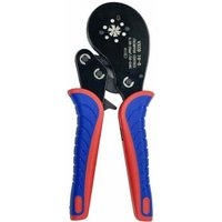 Crimpatrice per terminali a tubo Capacità di crimpatura 0,08-16 mm² Crimpatrice per terminali a tubo Nero, Rosso e Blu von EURITECSA