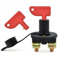 Interruttore di scollegamento batteria auto, 12/24 V, interruttore di isolamento max 500 A, interruttore di emergenza per auto, interruttore von EURITECSA