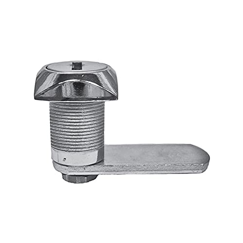 Euro-Locks Hebelzylinder X 43 für Spinde und Stahlschränke - inkl. 2 Schlüssel - 24 mm Durchmesser von Euro-Locks