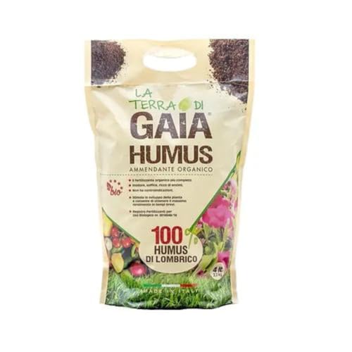 La Terra di Gaia Regenwurmhumus – Premium-Bio-Dünger – 4 l / 2,2 kg Beutel von EURO PLANTS VIVAI