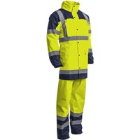 Regenset Coverguard hydra Hochsichtbarkeit marine gelb Größe xl von EURO PROTECTION