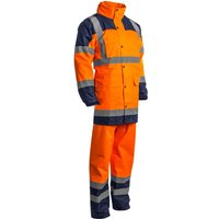 Euro Protection - Regenjacke Coverguard hydra marine orange hv Größe xxl von EURO PROTECTION