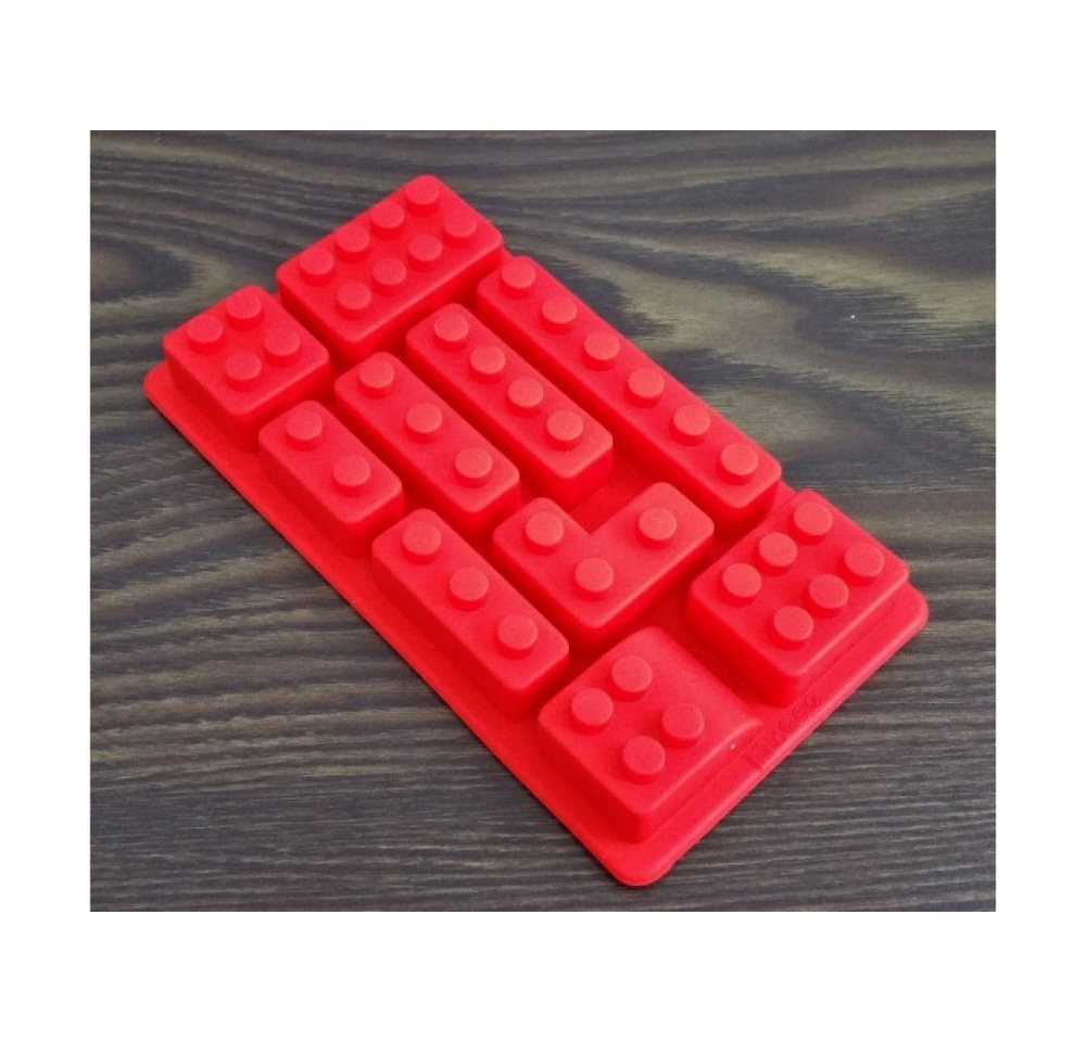 EUROBATT Sp. z o.o. Backform Silikonform Lego Steine 10 Steine, (1-tlg) von EUROBATT Sp. z o.o.