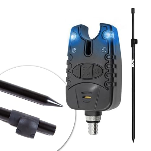 EUROCATCH Bissanzeiger Bankstick Set 1 Rute einzeln - Karpfenangeln - Bissalarm - Bite alarm - Rutenunterstützung von EUROCATCH