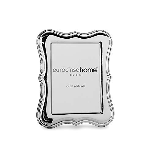 EUROCINSA Ref.17099 Bilderrahmen, Aluminium, Silber, 19 x 24 cm von EUROCINSA