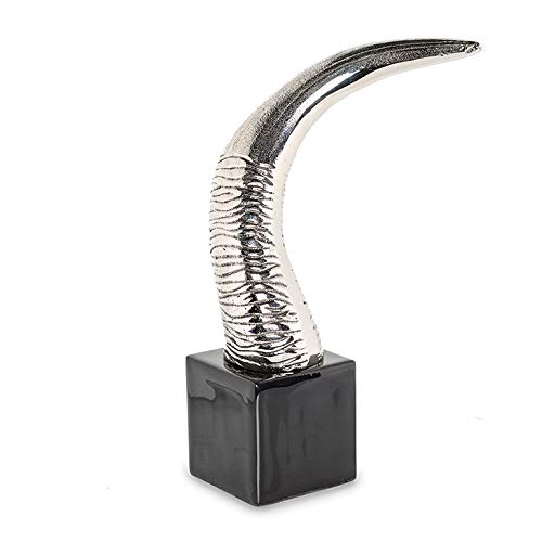 EUROCINSA Ref.26629 Horn aus vernickeltem Aluminium, 10 x 10 x 35 cm von EUROCINSA