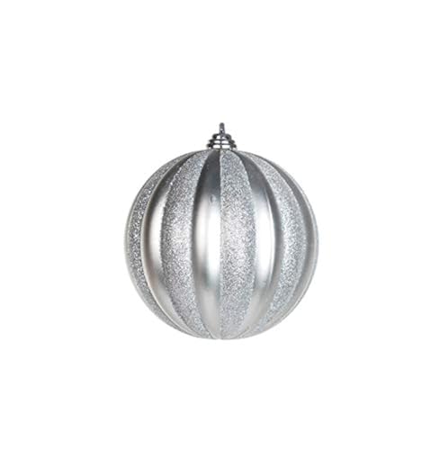 EUROCINSA Ref.28542 Box mit 3 hängenden Kugeln aus PVC Silber matt und glänzend 15 Øcm 1 Stück, 15 cm EUROCINSA Ref.28542 Box mit 3 hängenden Kugeln aus PVC Silber matt und glänzend 15 Øcm 1 Stück, 15 cm von EUROCINSA