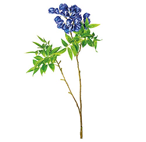 EUROCINSA Ref.40800C34 Zweige grün mit Blume LINTERNA, Box mit 6 Stück, blau, 80 cm von EUROCINSA