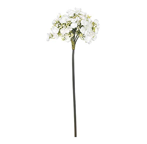 EUROCINSA Ref.53380C02 Hortensia Elfenbein, Box mit 6 Stück, 61 cm von EUROCINSA