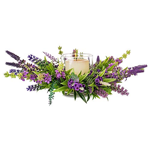 EUROCINSA Ref.96250C63 Kerzenhalter, Lavendelkerze, Box mit 1 Stück, 33 cm von EUROCINSA
