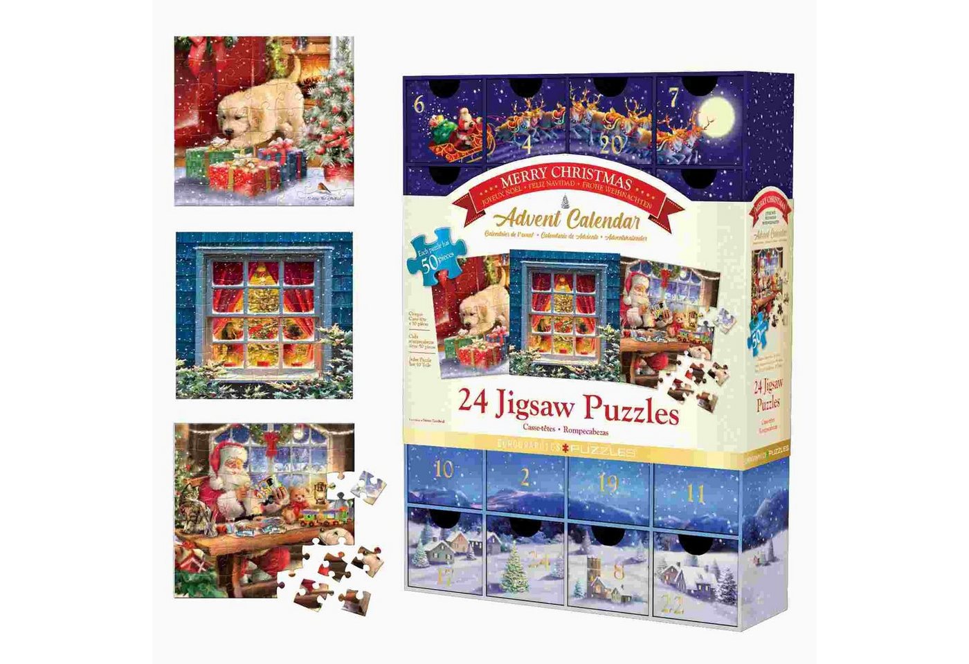 EUROGRAPHICS Adventskalender Eurographics 8924-5735 - Puzzle Adventskalender - 1 Classic Christm... EUROGRAPHICS Adventskalender Eurographics 8924-5735 - Puzzle Adventskalender - 1 Classic Christm... von EUROGRAPHICS