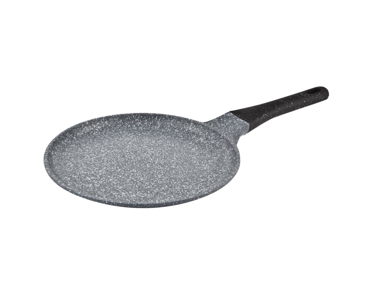 EUROHOME Crêpepfanne Aluminiumguss Crêpespfanne - Pfanne Induktion für alle Herdarten, Druckguss (1-tlg., Pfanne Ø26 cm, induktionsgeeignet), Crepespfanne Induktion Antihaftbeschichtung von EUROHOME