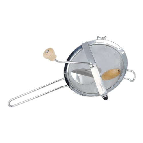 EUROHOME Passiermaschine Edelstahl mit abnehmbarem Rührwerk - Küchensieb Ø20 cm - Küchenmaschine mit feinem Sieb zum Passieren von Obst oder Gemüse - Manuelle Passiermaschine praktische Küchenhelfer EUROHOME Passiermaschine Edelstahl mit abnehmbarem Rührwerk - Küchensieb Ø20 cm - Küchenmaschine mit feinem Sieb zum Passieren von Obst oder Gemüse - Manuelle Passiermaschine praktische Küchenhelfer von EUROHOME