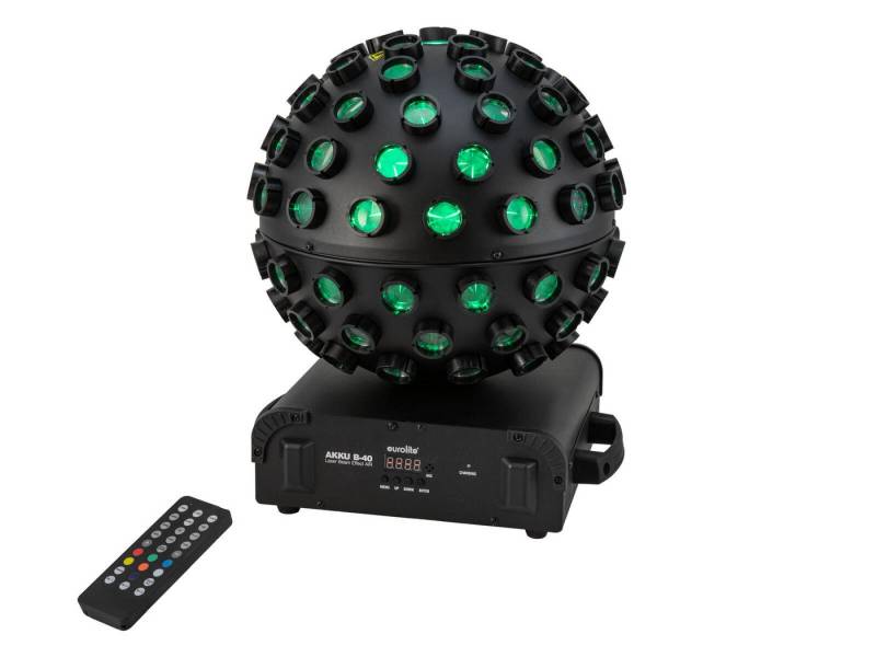 EUROLITE Discolicht EUROLITE AKKU B-40 Laser Strahleneffekt AIR von EUROLITE