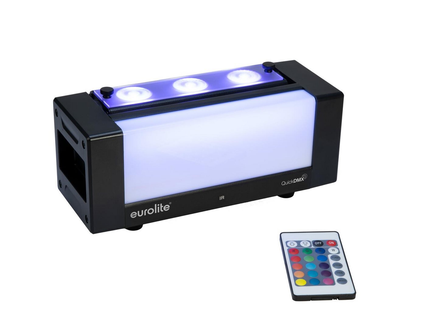EUROLITE Discolicht EUROLITE AKKU Bar-3 Glow QCL Flex QuickDMX von EUROLITE