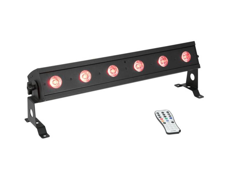 EUROLITE Discolicht EUROLITE AKKU Bar-6 Entry QCL RGBW Leiste von EUROLITE