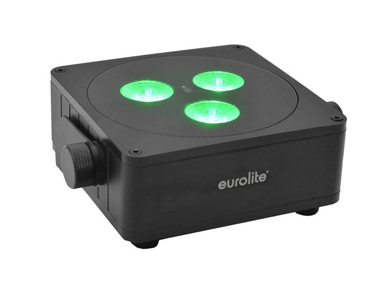 EUROLITE Discolicht EUROLITE AKKU IP Flat Light 3 sw von EUROLITE