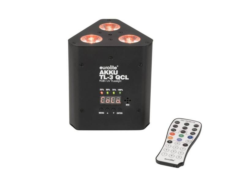 EUROLITE Discolicht EUROLITE AKKU TL-3 QCL RGB+UV Trusslight von EUROLITE