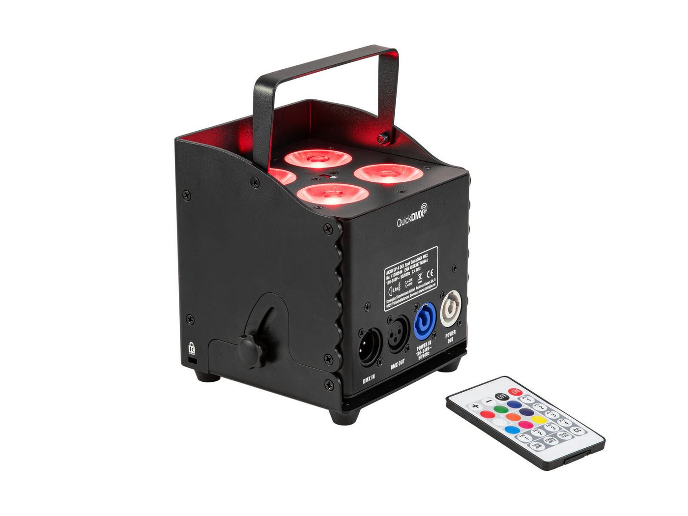 EUROLITE Discolicht EUROLITE AKKU UP-4 QCL Spot QuickDMX MK2 EUROLITE Discolicht EUROLITE AKKU UP-4 QCL Spot QuickDMX MK2 von EUROLITE
