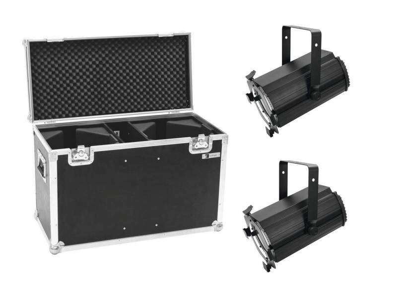 EUROLITE Discolicht EUROLITE Set 2x LED THA-120PC Theater-Spot + Case von EUROLITE