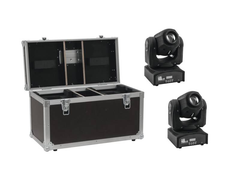EUROLITE Discolicht EUROLITE Set 2x LED TMH-17 Spot + Case von EUROLITE