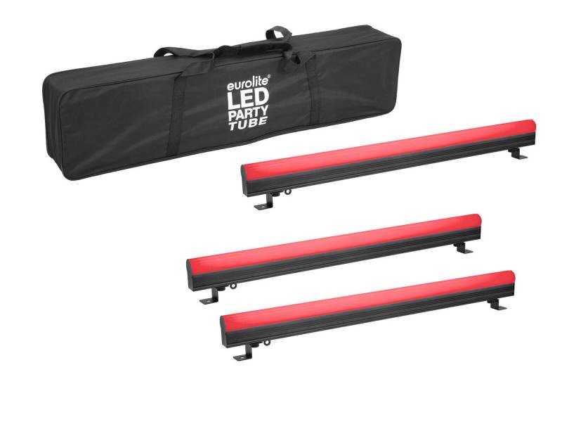 EUROLITE Discolicht EUROLITE Set 3x AKKU PT-100/32 Pixel DMX Tube + Soft-Bag von EUROLITE