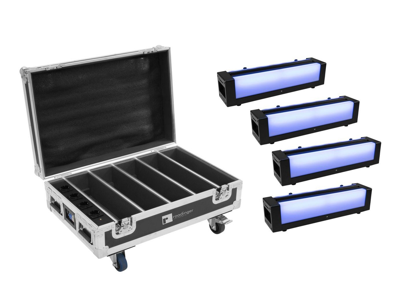 EUROLITE Discolicht EUROLITE Set 4x AKKU Bar-6 Glow QCL + Case mit Ladefunktion EUROLITE Discolicht EUROLITE Set 4x AKKU Bar-6 Glow QCL + Case mit Ladefunktion von EUROLITE