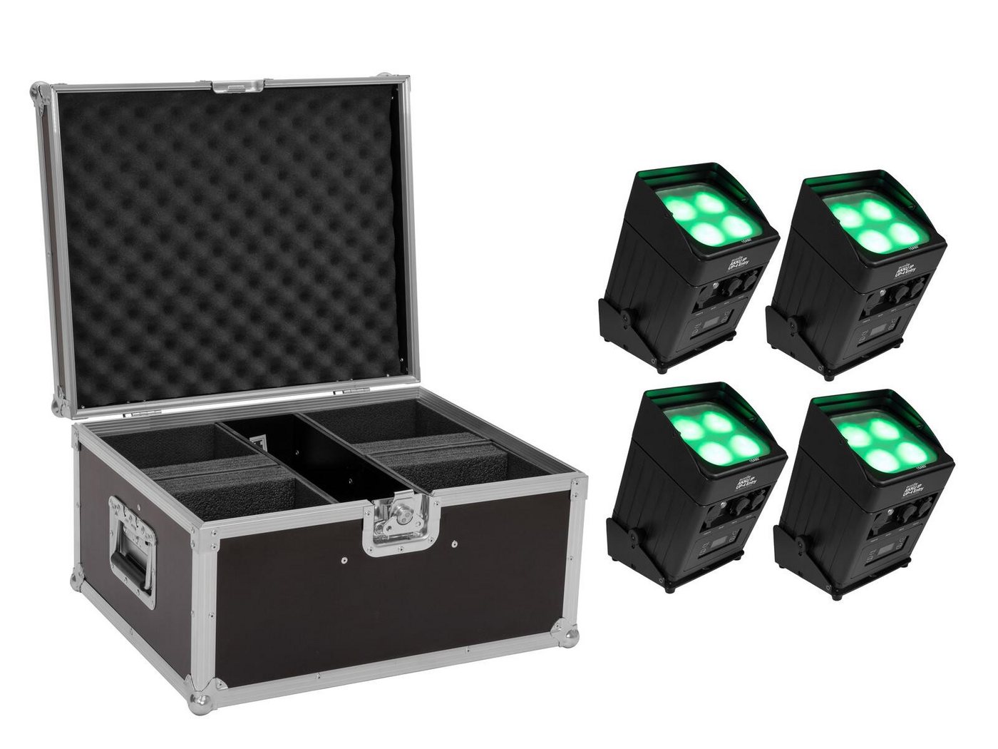 EUROLITE Discolicht EUROLITE Set 4x AKKU IP UP-4 Entry QCL Spot QuickDMX + Case EUROLITE Discolicht EUROLITE Set 4x AKKU IP UP-4 Entry QCL Spot QuickDMX + Case von EUROLITE