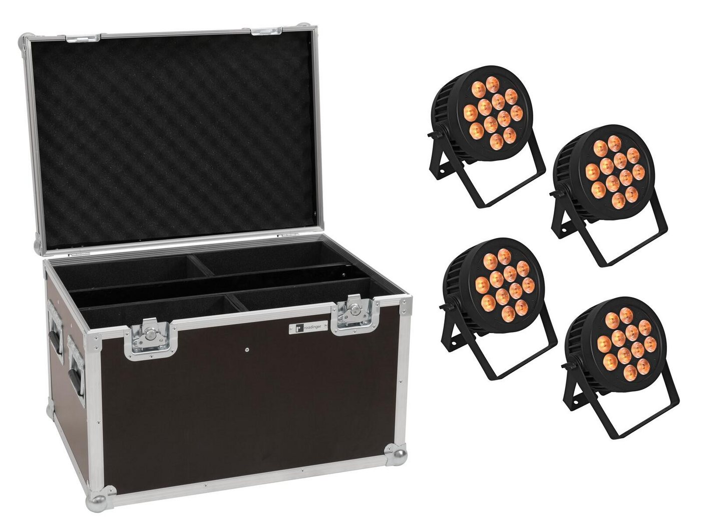 EUROLITE Discolicht EUROLITE Set 4x LED IP PAR 12x9W SCL Spot + Case EUROLITE Discolicht EUROLITE Set 4x LED IP PAR 12x9W SCL Spot + Case von EUROLITE
