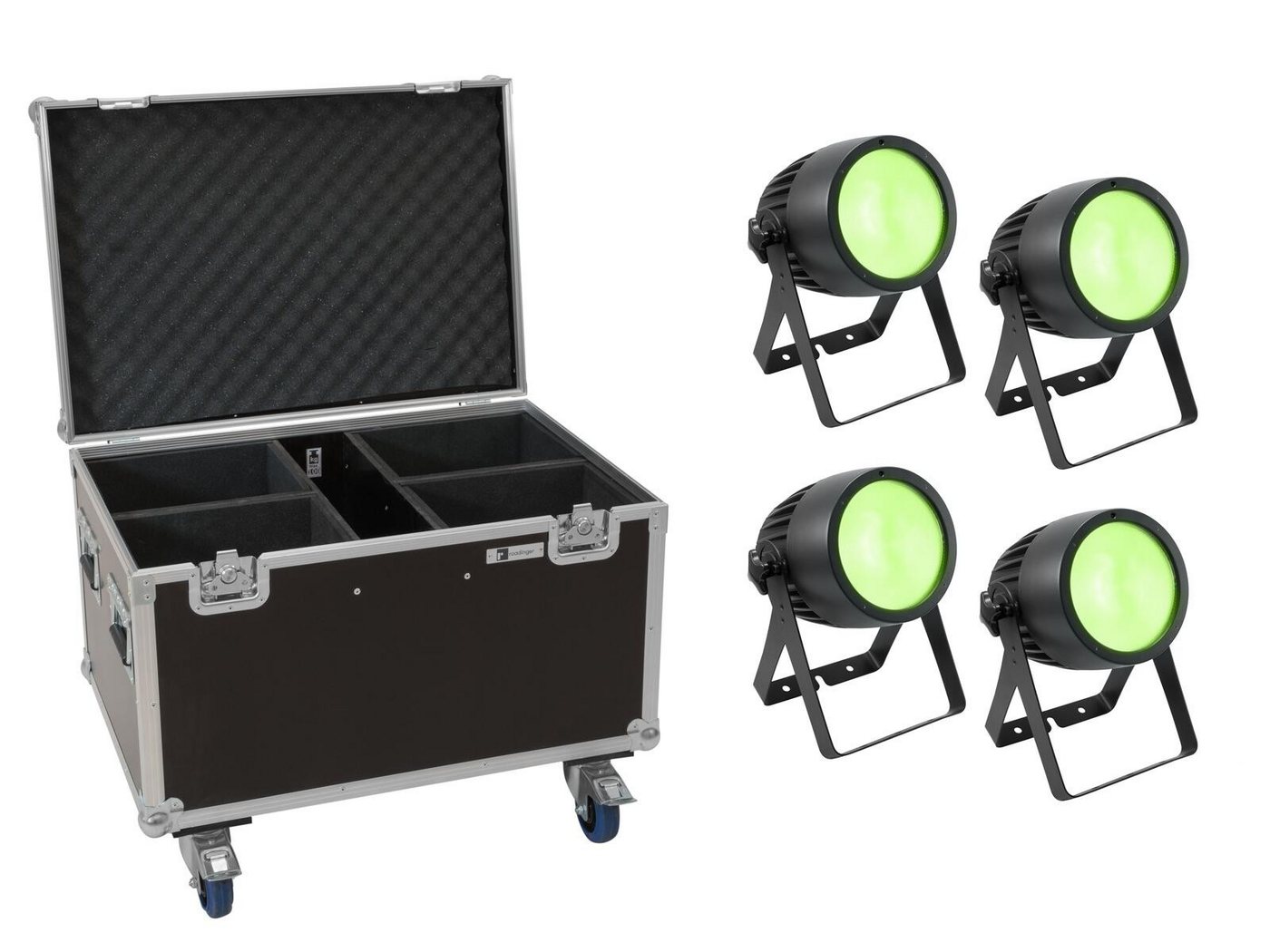 EUROLITE Discolicht EUROLITE Set 4x LED Theatre COB 200 RGB+WW + Case mit Rollen EUROLITE Discolicht EUROLITE Set 4x LED Theatre COB 200 RGB+WW + Case mit Rollen von EUROLITE