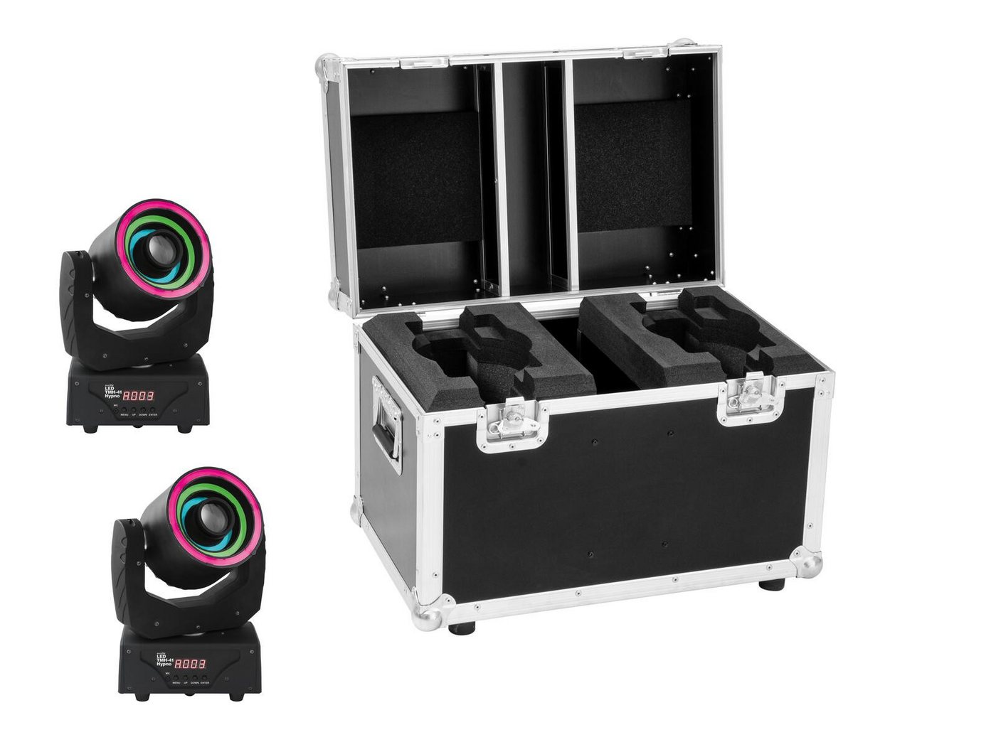 EUROLITE Discolicht EUROLITE Set LED TMH-41 Hypno Moving-Head Spot + Case EUROLITE Discolicht EUROLITE Set LED TMH-41 Hypno Moving-Head Spot + Case von EUROLITE