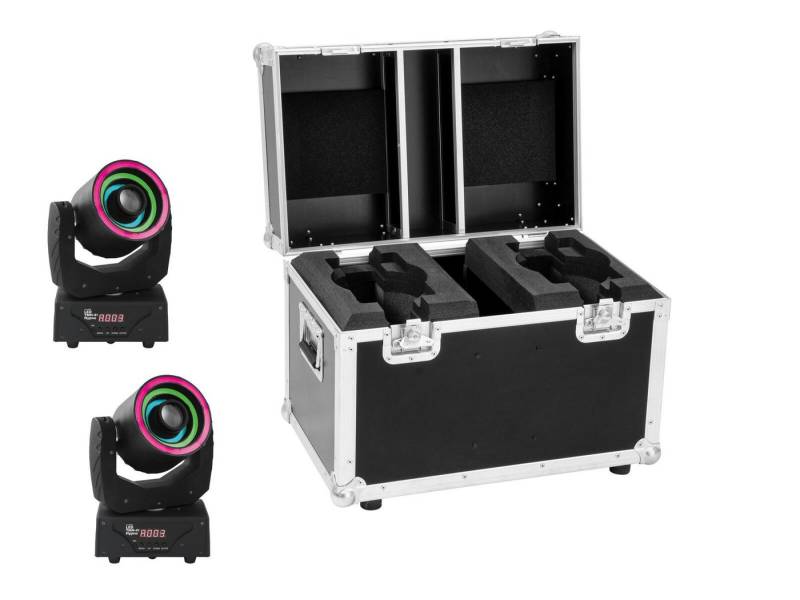 EUROLITE Discolicht EUROLITE Set LED TMH-41 Hypno Moving-Head Spot + Case von EUROLITE