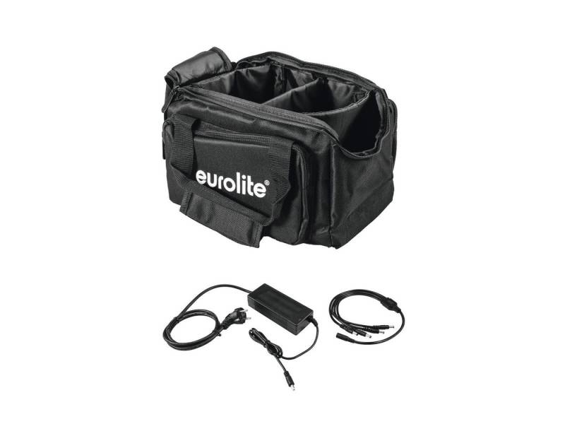 EUROLITE Discolicht EUROLITE Set SB-14 Soft-Bag + Ladegerät 4x AKKU Flat Light 1 von EUROLITE